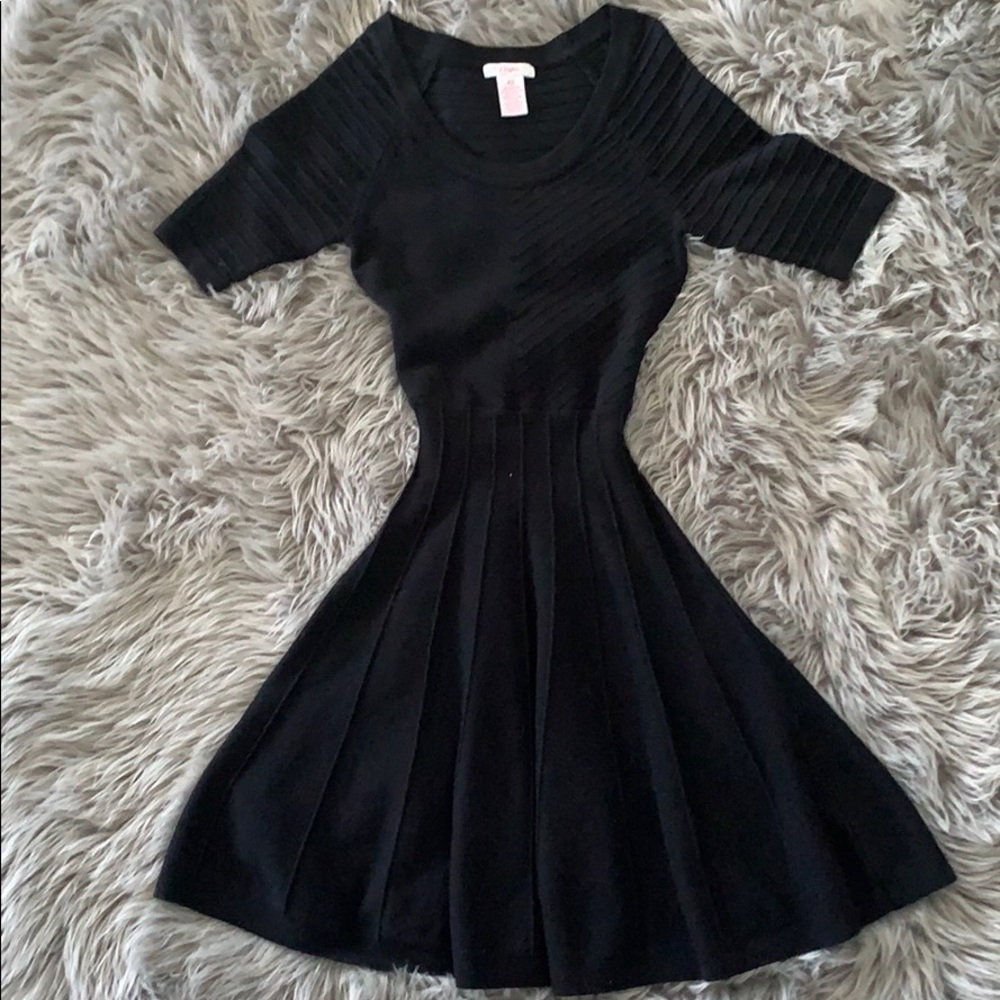 Black cotton dress - Picture 1 of 2
